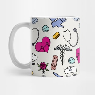 Nurse Pattern Mug